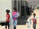 منازل متنقلة للاجئين السوريين في البقاع بلبنان