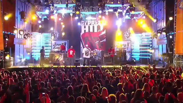 Cypress Hill & Tom Morello Insane In the Brain Live @ ABC Jimmy Kimmel Live! , Bud Light Outdoor Stage, Los Angeles, CA, 04-19-2010 Pt.2