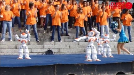 Brest : un « happening » avec des robots