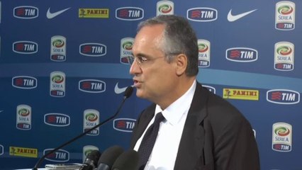 Lotito vs Marotta: 'Qualcuno è abituato ad avere incarichi senza svolgerli'