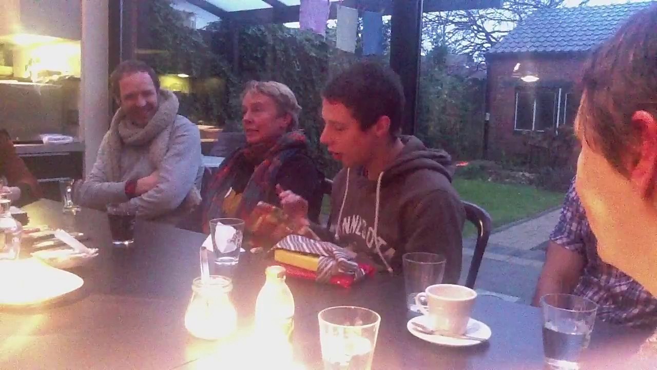 Pakjesavond 2012 Cadeau Jonas