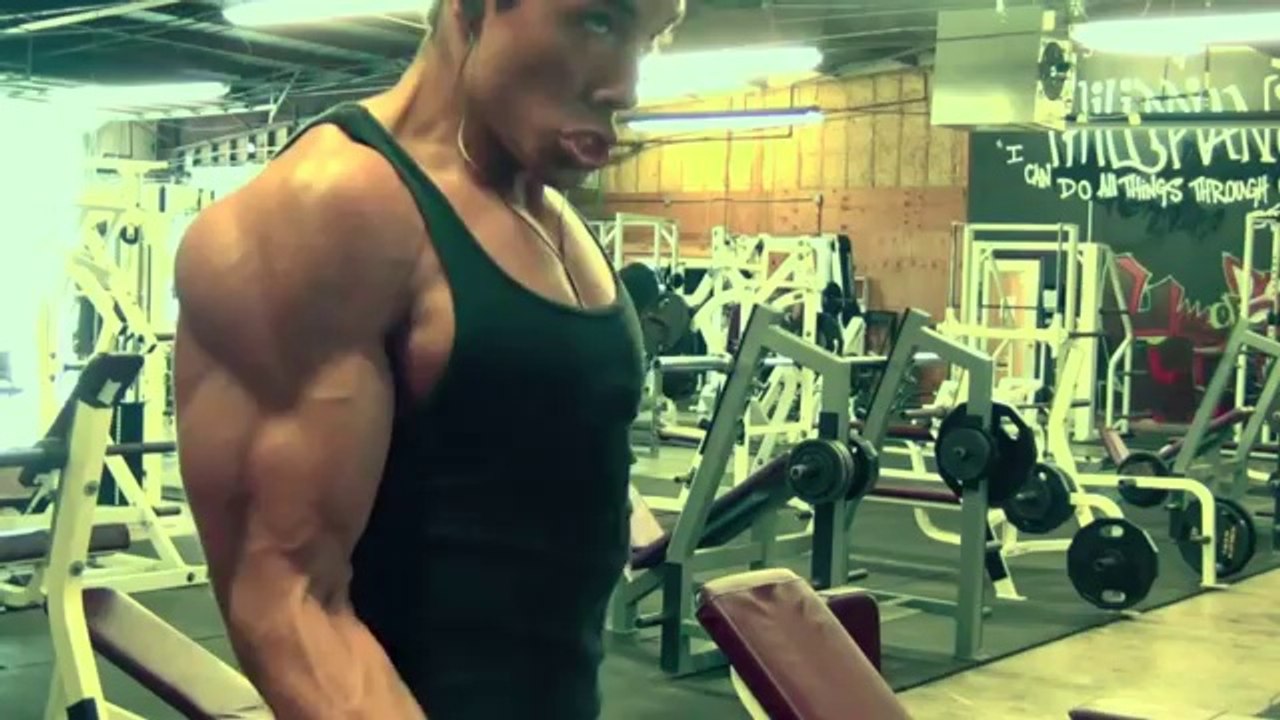 ARM WORKOUT REVEALED Natural Teen Bodybuilder Christian Guzman Biceps and Triceps  {MotivationBuild}