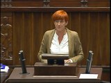 Poseł Elżbieta Rafalska - Wystąpienie z dnia 24 wrze�nia 2014 roku.