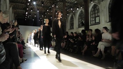 Interview post-show avec Sébastien Meunier au défilé Ann Demeulemeester