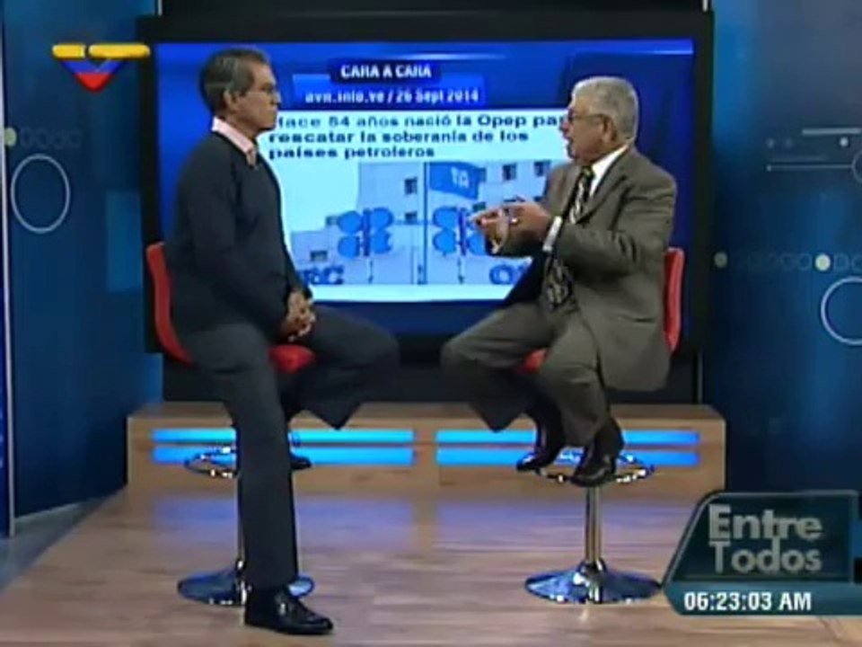 (Vídeo) Entre Todos con Luis Guillermo García del 26.09.2014 (2/7)