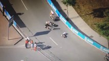 La grosse chute de Marianne Vos et Rabo-Liv lors du contre la montre par équipe du championnat du monde