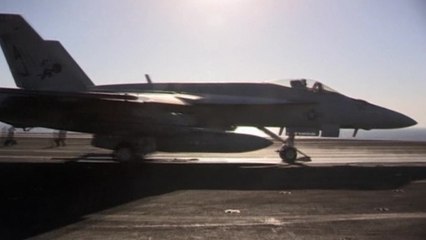 U.S. Navy releases video of air missions in Gulf