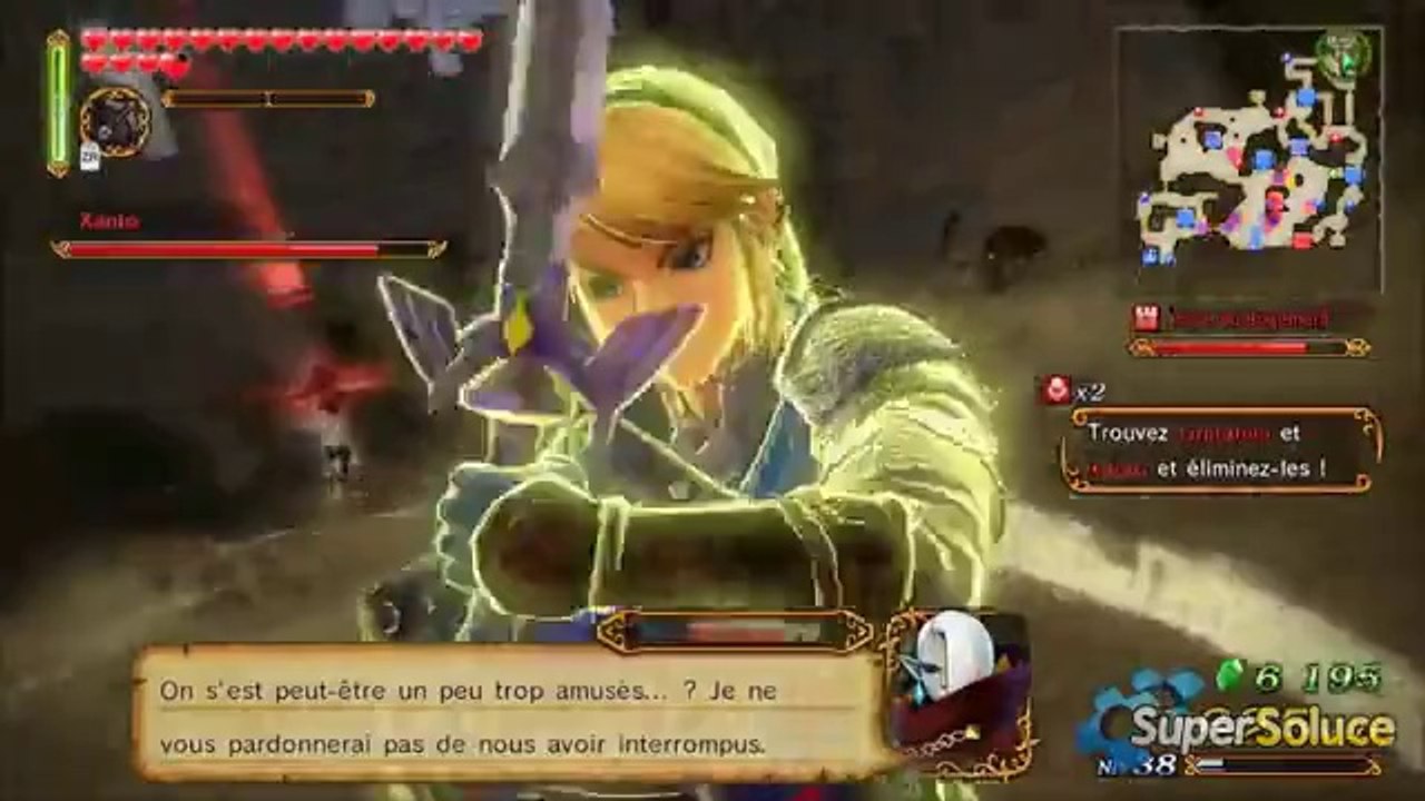 Soluce Hyrule Warriors - Mission 17 - Boss Ghirahim et Xanto