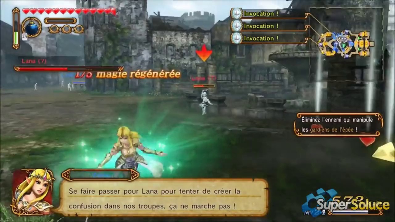 Soluce Hyrule Warriors - Mission 11 - Boss Lana (?)