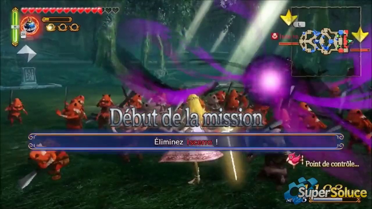 Soluce Hyrule Warriors - Mission 11 - Boss Iscerro