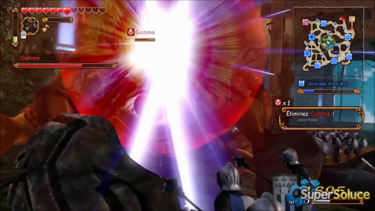 Soluce Hyrule Warriors - Mission 3 - Boss Gohma