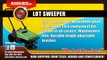 Kleen-Rite Car Wash Lot Sweeper Cleaner