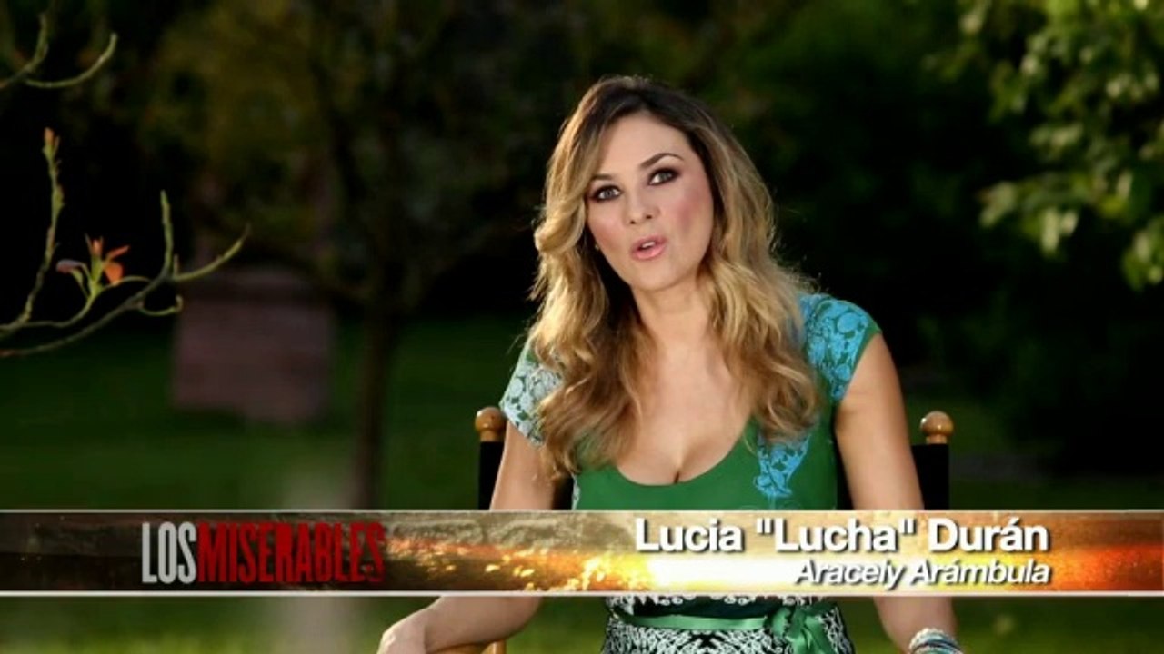 Aracely Arámbula es Lucia Durán en "Los Miserables"