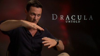 Luke Evans 'overwhelmed' while filming Dracula