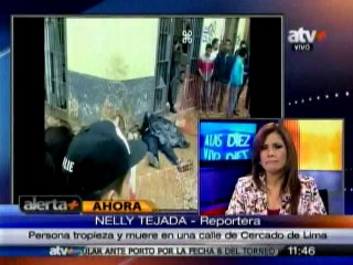 Hallan sin vida a un hombre en el Centro de Lima