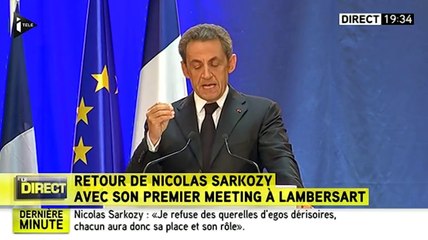 Nicolas Sarkozy "La gauche, alliée objective du Front national" [25.09.2014]