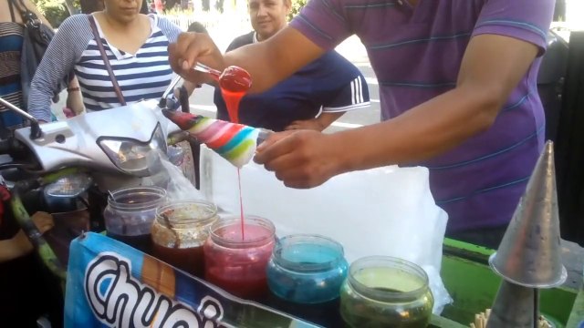 Raspados Arcoíris au Mexique