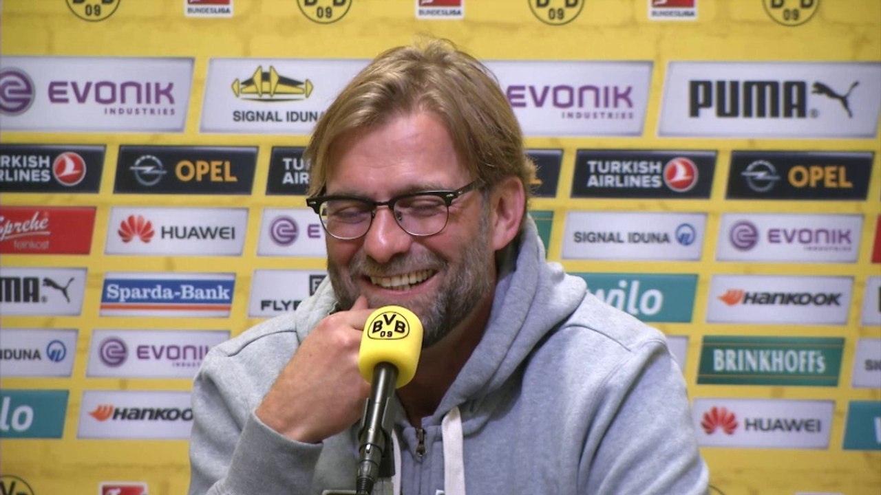 Freistoßspray hormonell wirksam? klopp amüsiert