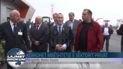 KERKOHET MBESHTETJE E SEKTORIT PRIVAT