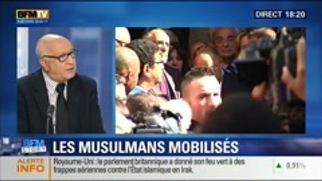 BFM Story: Assassinat d'Hervé Gourdel: les musulmans de France sont mobilisés - 26/09