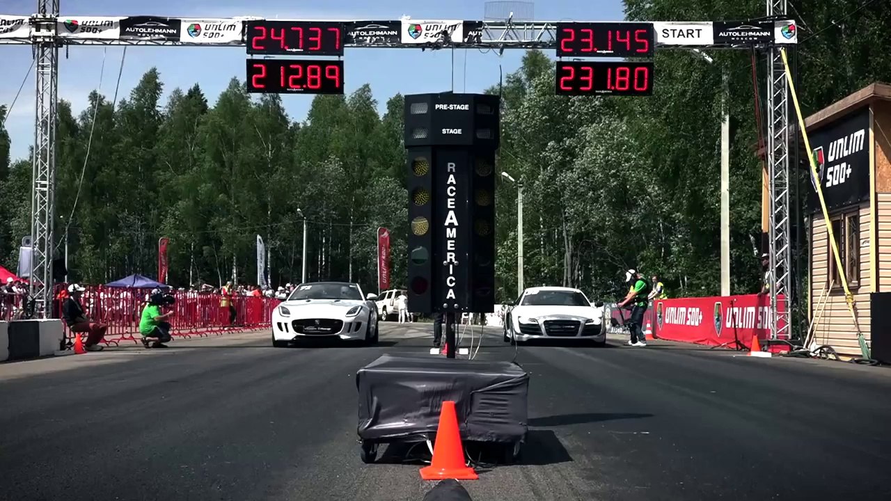 Jaguar F-Type R vs Audi R8 GT vs Ferrari 458 Italia vs BMW M6 F13