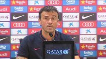 Luis Enrique focused on improving with the help of all his players