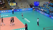 BRAZIL 3X0 CANADA SET 2 -  VOLLEYBALL WOMEN'S WORLD CHAMPIONSHIP ITALY 2014