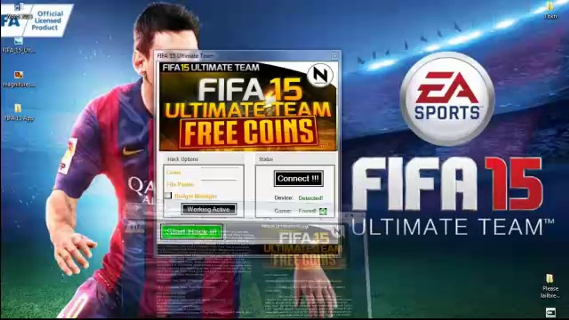 Get Free] FIFA 15 Ultimate Team Hack Cheats Unlimited Fifa Points and Coins  - video Dailymotion