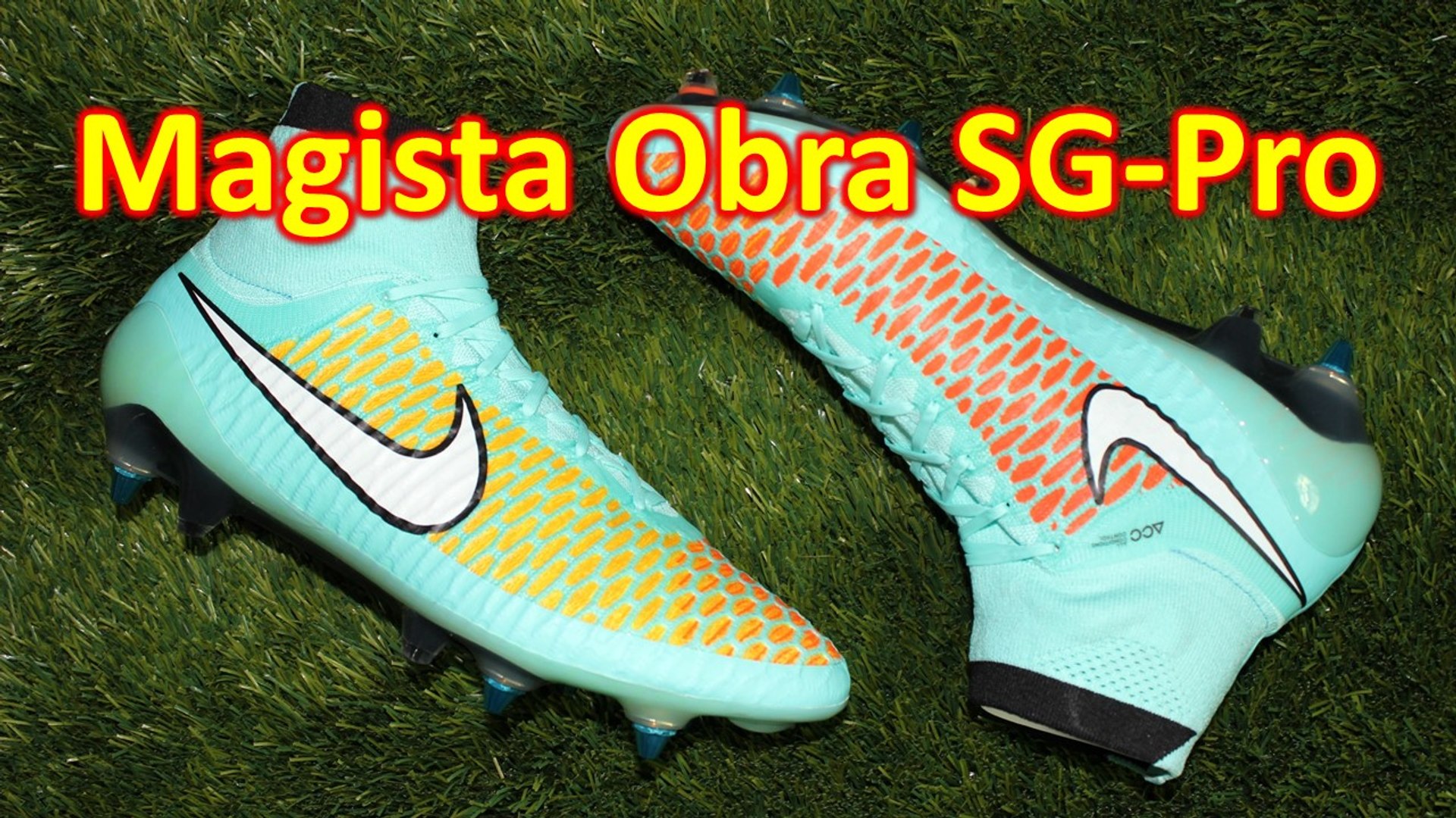 Nike Magista Obra SG-Pro Hyper Turquoise - Review & On Feet - video  Dailymotion