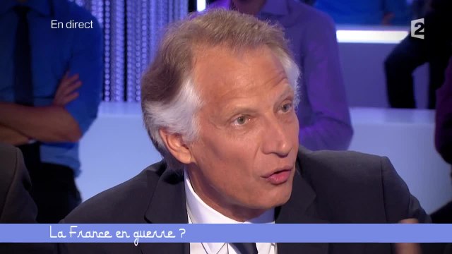 Dominique de Villepin: Nous ne pouvons pas gagner la guerre contre le terrorisme . CSOJ 26/09/2014