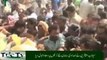 Tuctv - Flood affectees storm trucks containing relief goods in presence of Abid Sher Ali
