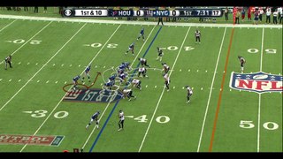 Tableau noir football américain- La course des New York Giants