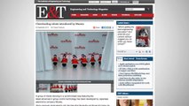 Japanese Company Debuts Robot Cheerleaders
