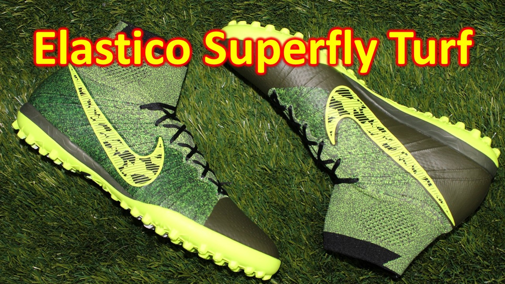 Nike Elastico Superfly Turf Midnight Fog/Volt - Unboxing & On Feet - video  Dailymotion
