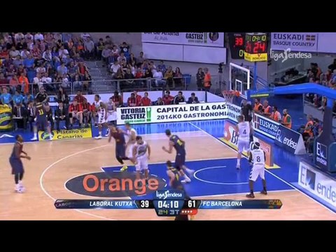 Supercopa Endesa: Laboral Kutxa - FC Barcelona (66-95, Highlights)