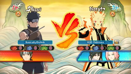 Ultimate Ninja Naruto Storm Revolution VS H2O Delirious!.