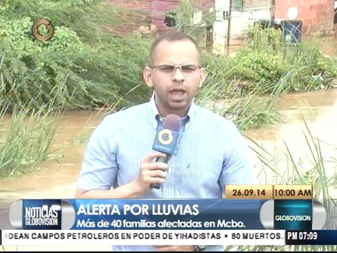 Lluvias de 5 horas en Maracaibo causó afectaciones de viviendas