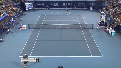 Shenzhen - Jusque là, sans soucis pour Murray