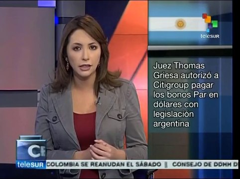 Griesa autorizó a Citigroup pagar bonos con legislación argentina