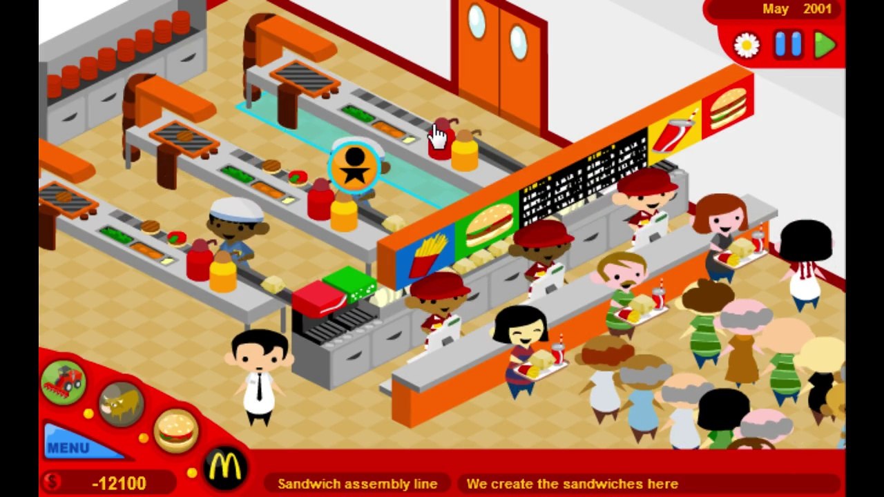 McDonald's Video Game Let's Play / PlayThrough / WalkThrough Part
