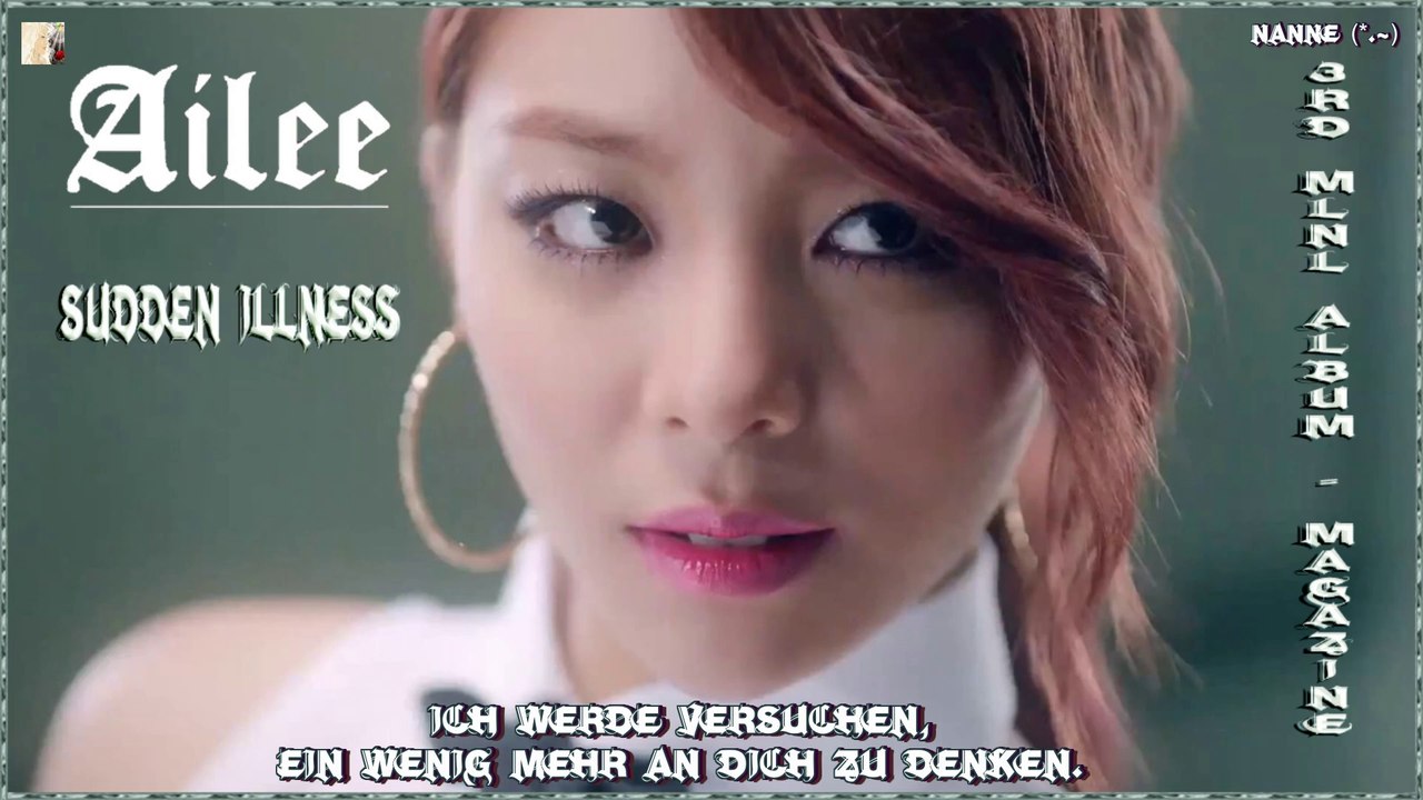 Ailee - Sudden Illness k-pop [german sub] 3rd Mlnl Album - Magazine
