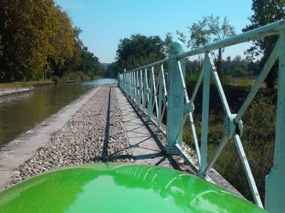 Moissac par le canal