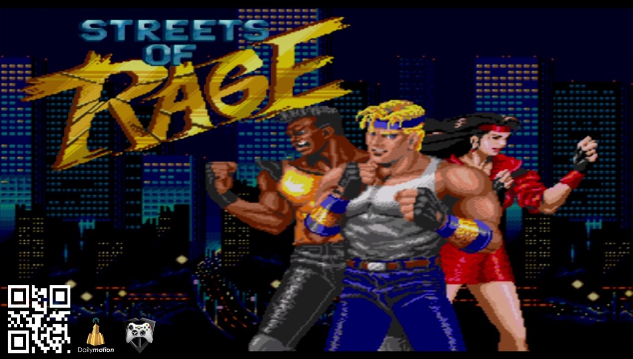 Streets of Rage - classic arcade game - Sega Mega Drive