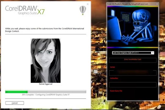 coreldraw graphics suite X7 serial number