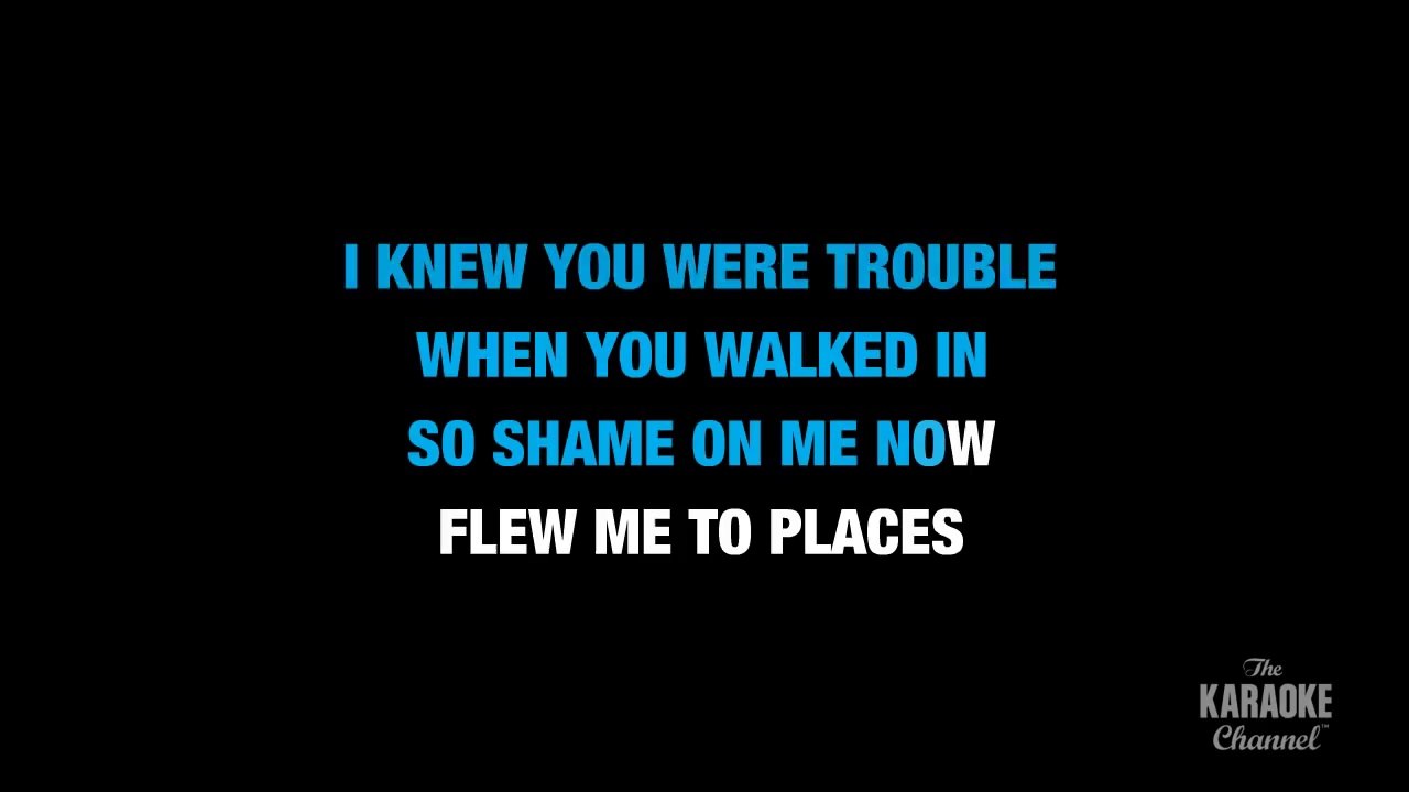 I Knew You Were Trouble in the Style of _Taylor Swift_ with lyrics (no lead vocal)