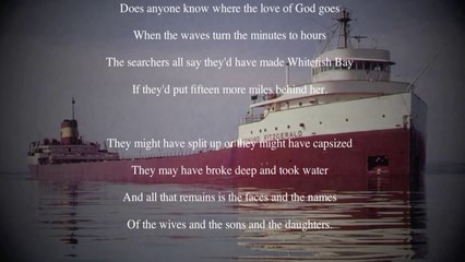 _The Wreck of the Edmund Fitzgerald_ - Gordon Lightfoot (HD w_ Lyrics)