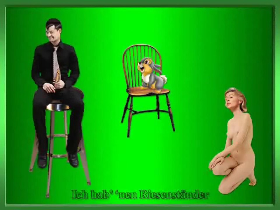 Zwei Zimmer Küche Diele Bad ... Riesenständer