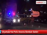 Diyarbakır'da Polis Aracına Bombalı Saldırı
