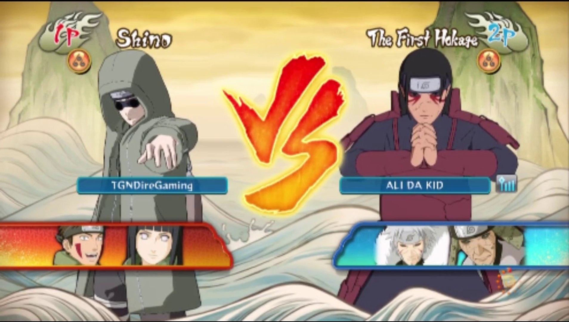 Shino Vs Sage Mode First Hokage Hashirama Senju In A Naruto