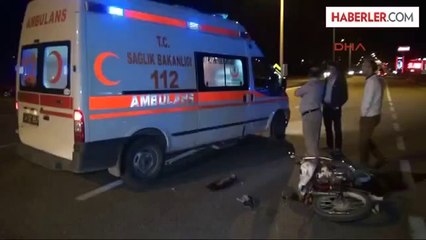 Bolu Motosiklet Ticari Araca Çarptı 1 Ölü, 1 Yaralı